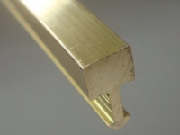 Профиль-вставка из латуни